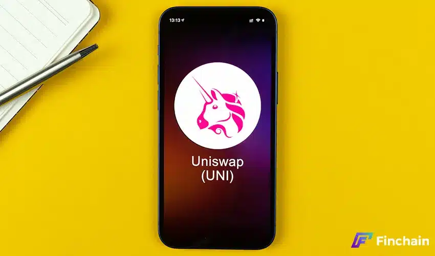 Uniswap decentralized finance